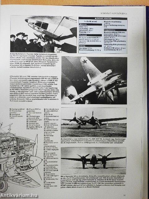 A második világháború repülőgépeinek szerkezete