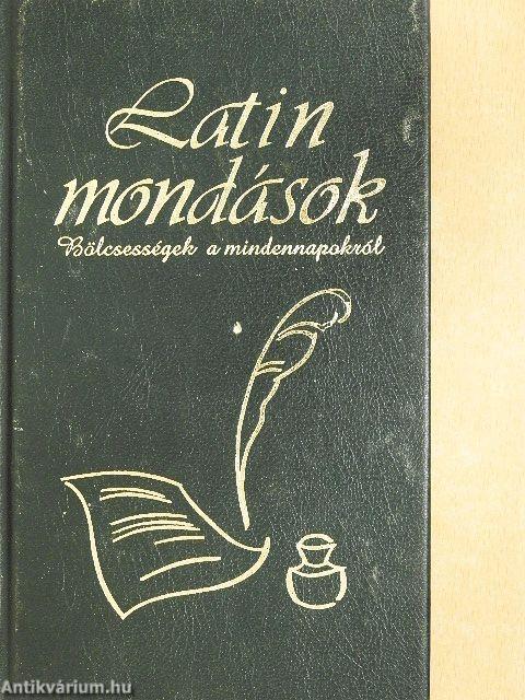 Latin mondások