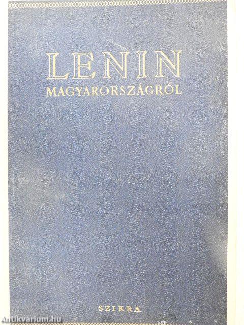 Lenin Magyarországról
