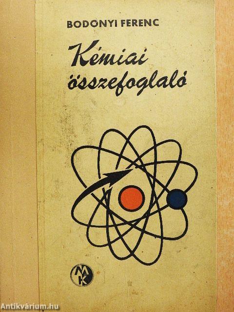 Kémiai összefoglaló