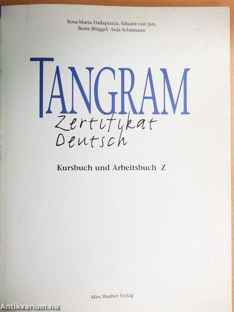 Tangram Z - Kursbuch und Arbeitsbuch