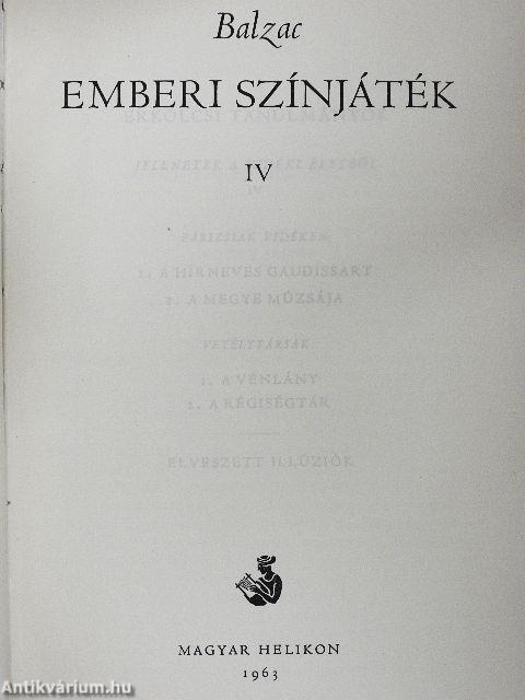 Emberi színjáték IV.