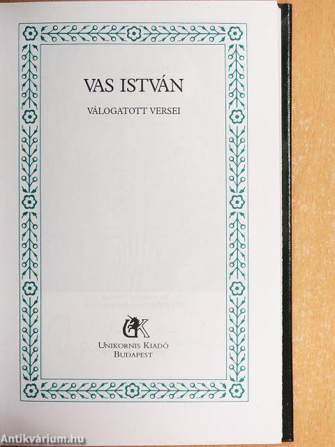 Vas István válogatott versei