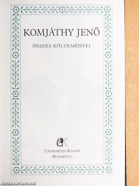 Komjáthy Jenő összes költeményei