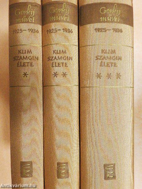 Klim Szamgin élete I-III.