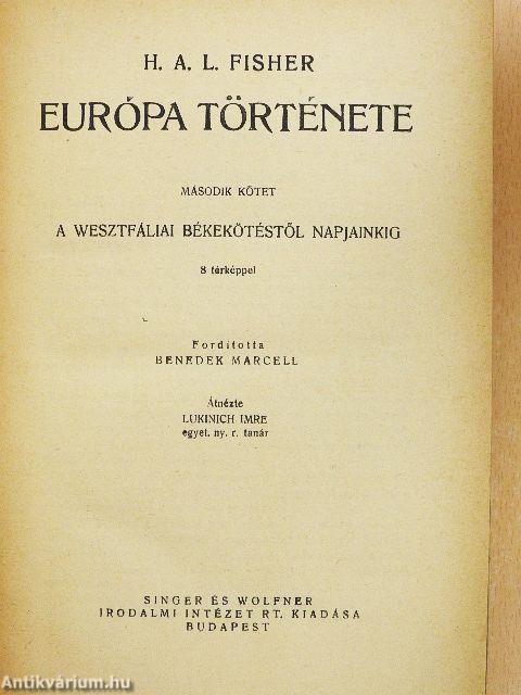 Európa története II.