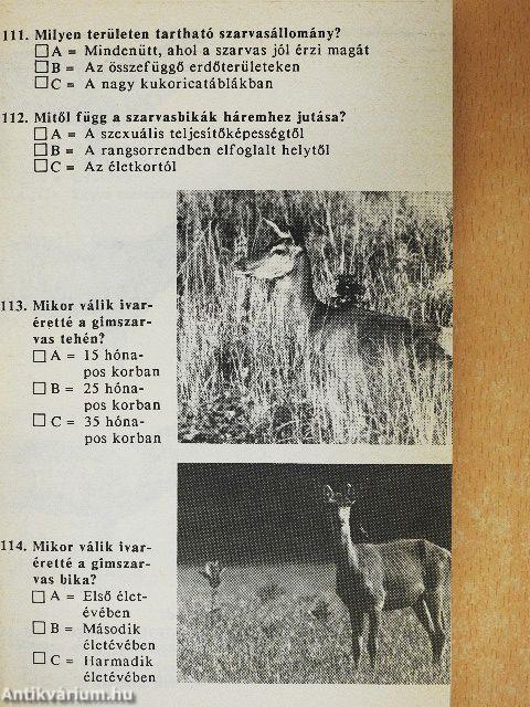 500 kérdés a vadgazdálkodásról