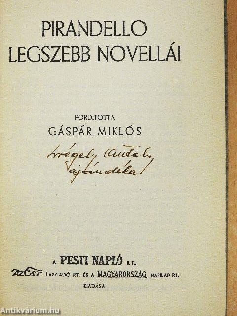 Pirandello legszebb novellái