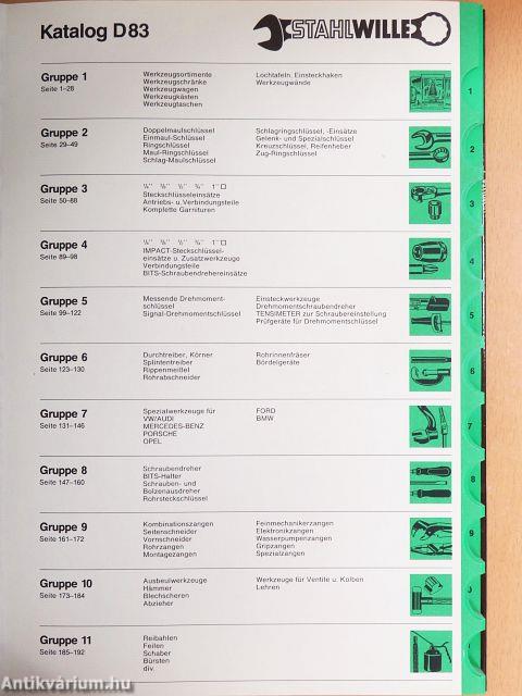 Stahlwille Katalog D83
