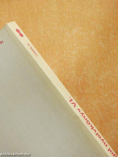 Angol nyelvkönyv VI.