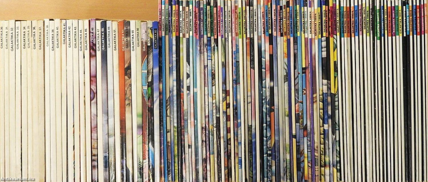 Galaktika 30-49., 51., 53-56., 58-135. (nem teljes sorozat)