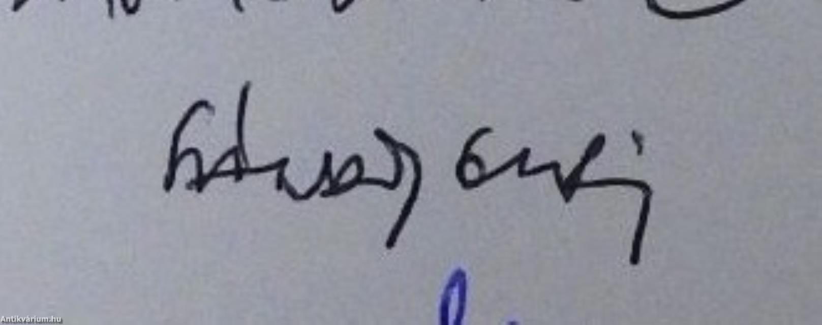 Furcsa pár-beszéd (kétszeresen dedikált példány)