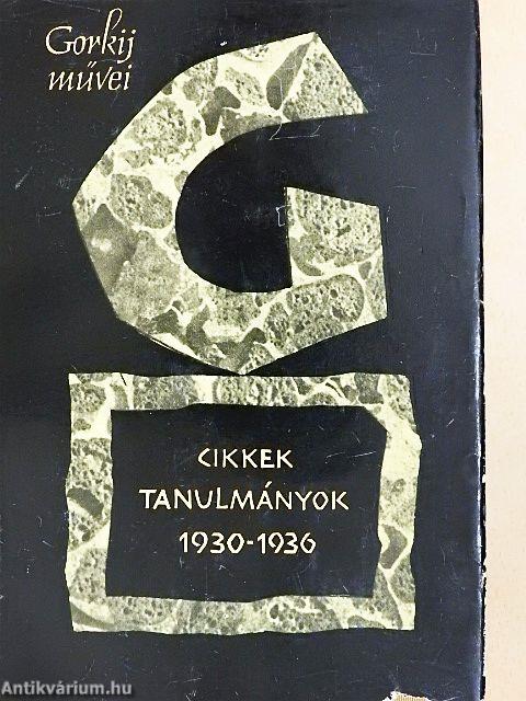 Cikkek, tanulmányok II. (töredék)