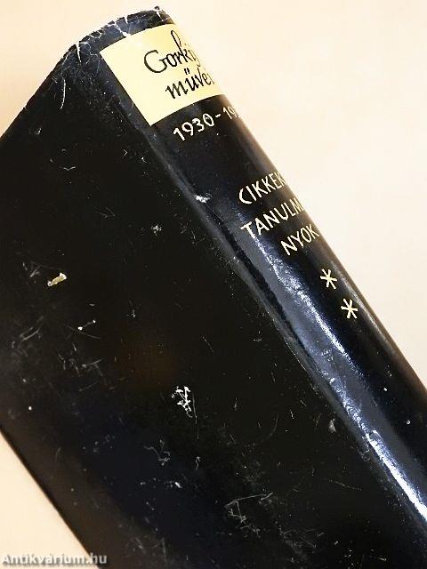 Cikkek, tanulmányok II. (töredék)