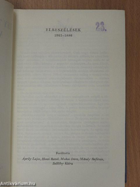 Elbeszélések 1863-1886