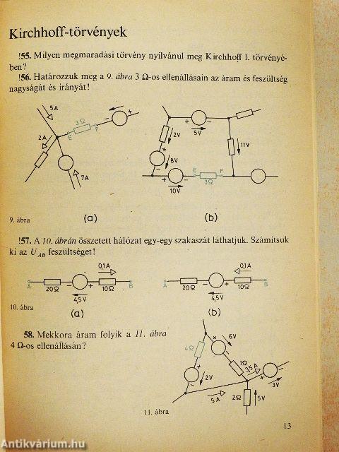 Elektrotechnika feladatgyűjtemény