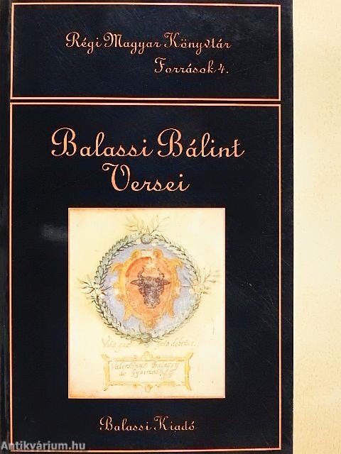 Balassi Bálint versei