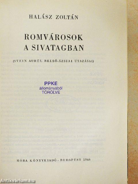 Romvárosok a sivatagban