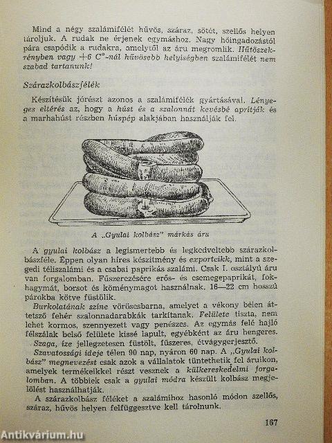 Élelmiszer áruismeret II.