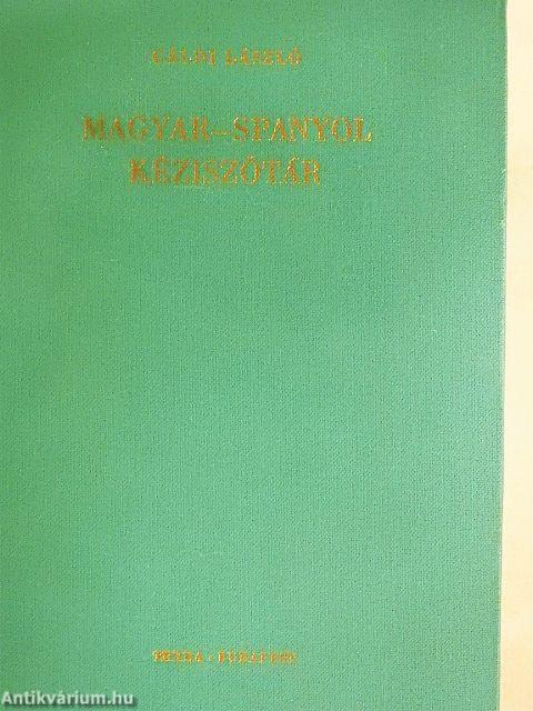 Magyar-spanyol kéziszótár
