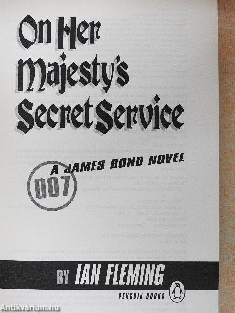 On Her Majesty's Secret Service