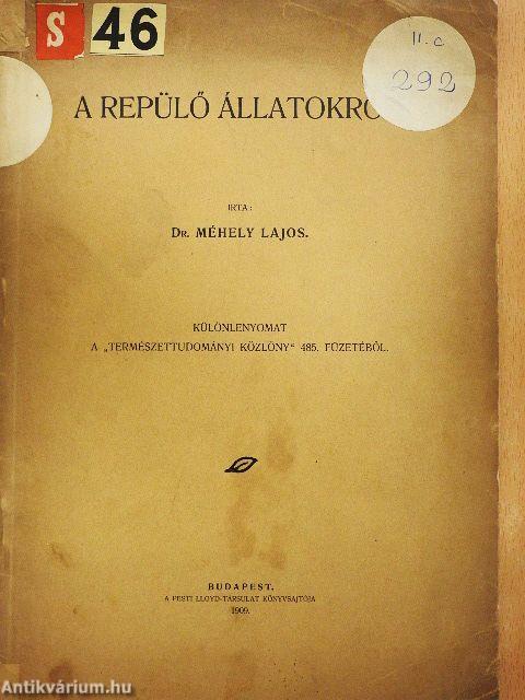 A repülő állatokról