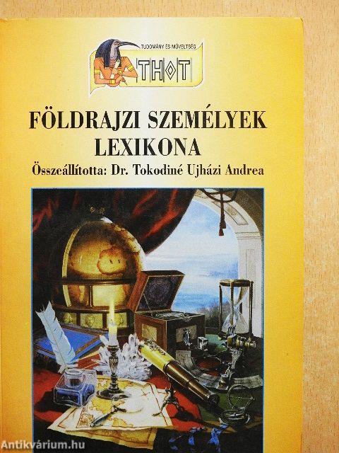 Földrajzi személyek lexikona