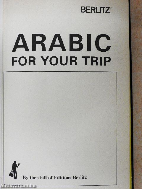 Arabic for your Trip