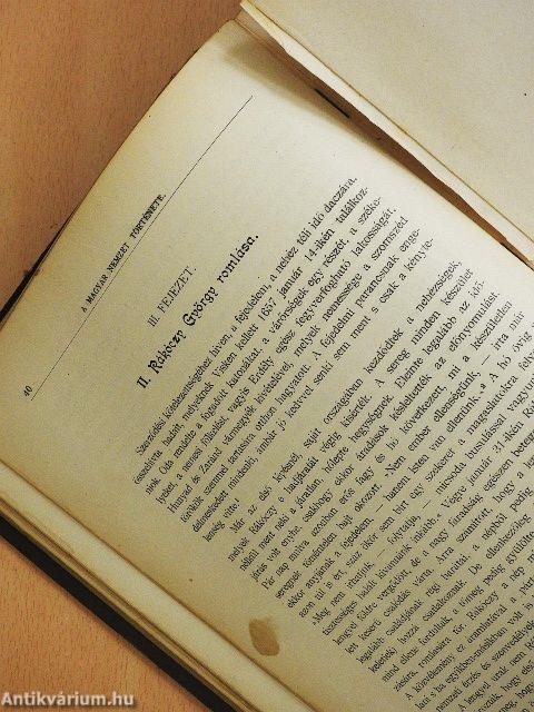 A magyar nemzet története VII. (rossz állapotú)