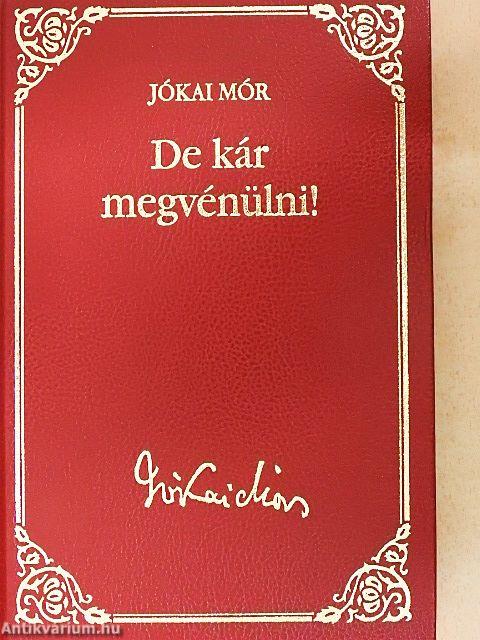 De kár megvénülni!