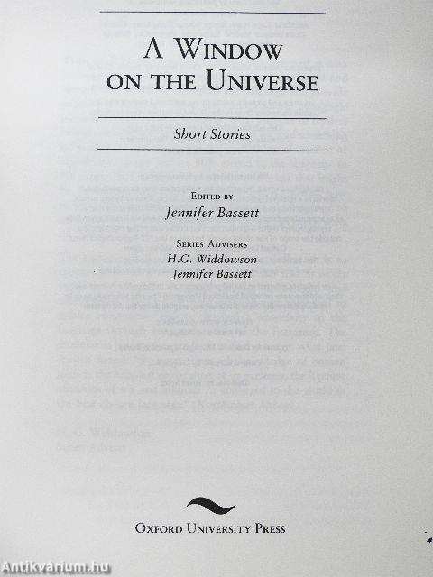 A Window on the Universe