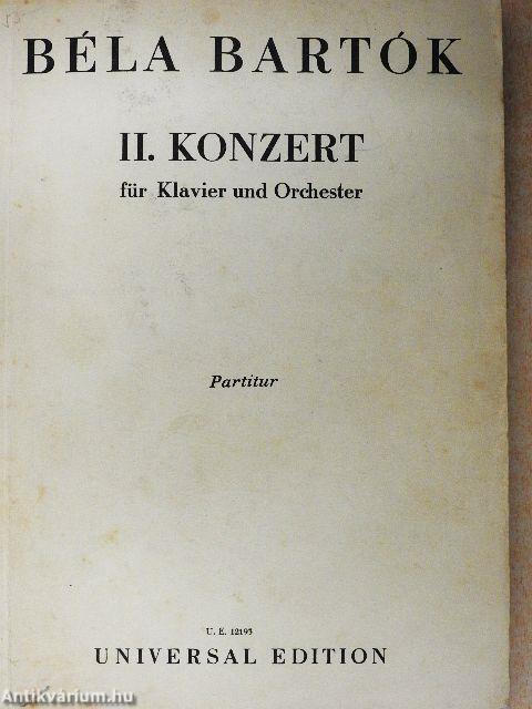 II. Konzert für Klavier und Orchester