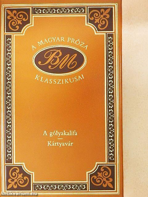 A gólyakalifa/Kártyavár 