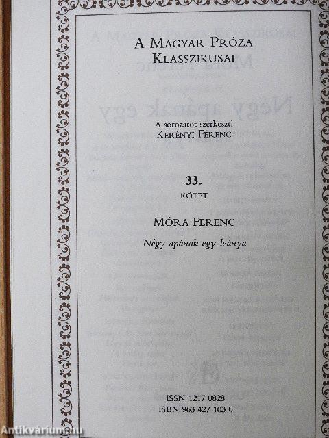 Négy apának egy leánya