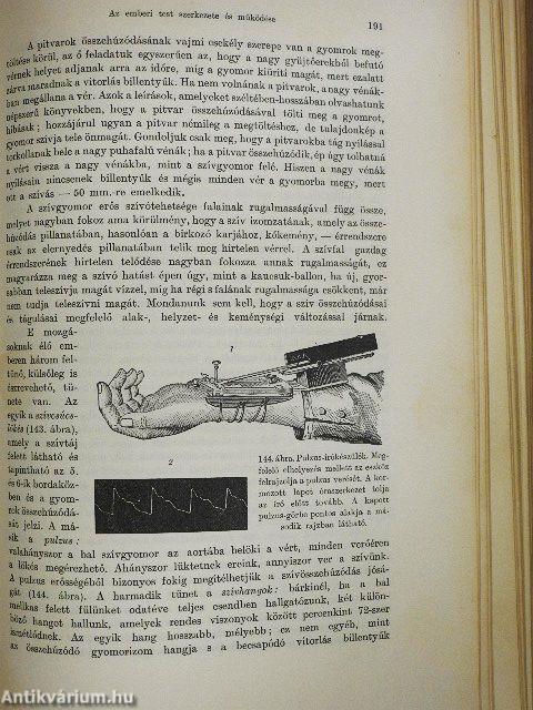 Az ember testi és lelki élete, egyéni és faji sajátságai (rossz állapotú)