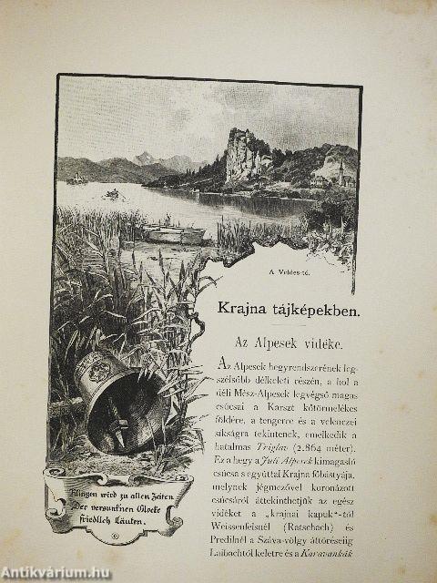 Az Osztrák-Magyar Monarchia irásban és képben - Karinthia és Krajna (rossz állapotú)
