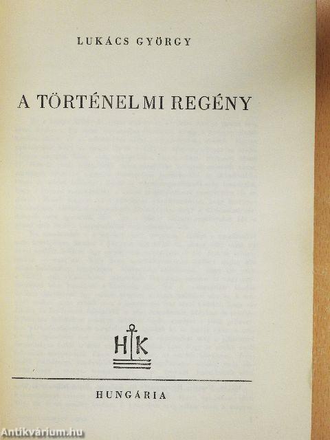 A történelmi regény