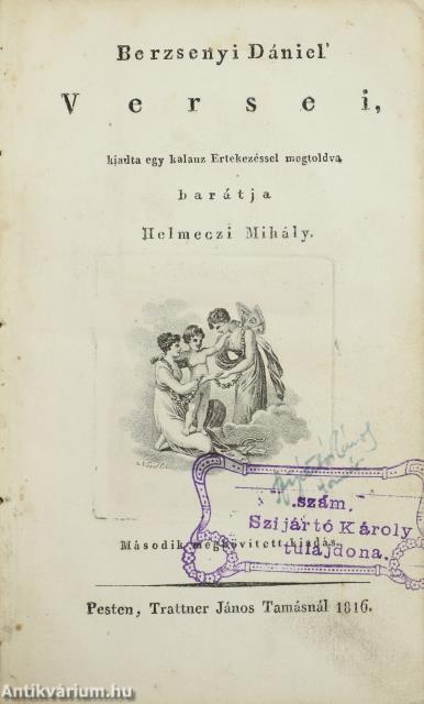 Berzsenyi Dániel' Versei