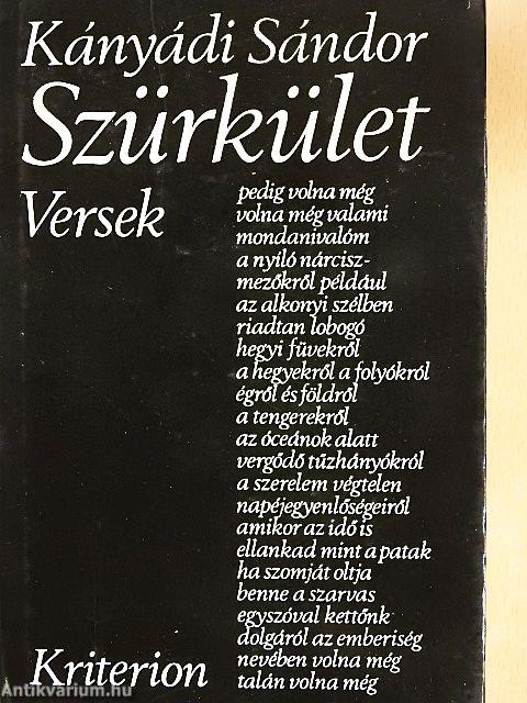 Szürkület