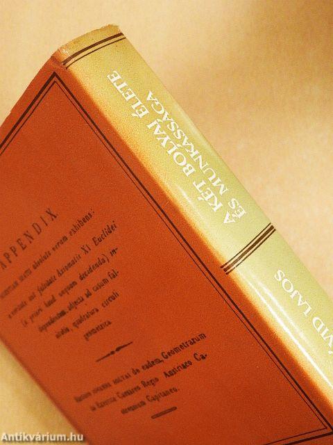 A két Bolyai élete és munkássága