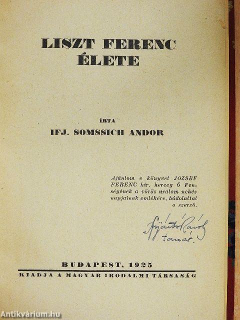 Liszt Ferenc élete