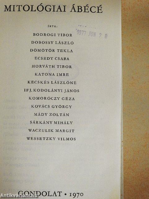 Mitológiai ábécé