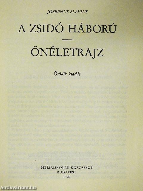 A zsidó háború