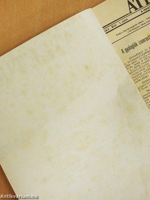 Atlétika 1981. január-december