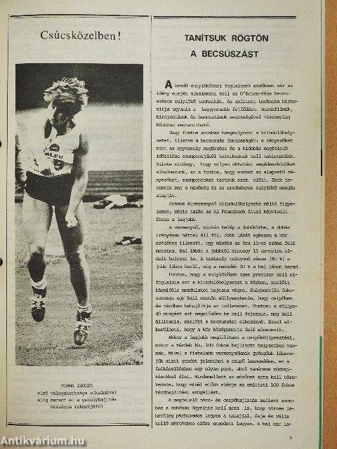 Atlétika 1981. január-december