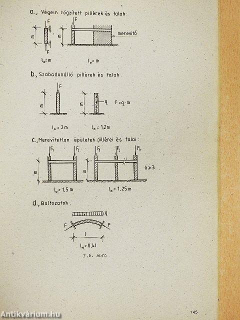 Segédletek a mechanika és tartószerkezetek c. tárgyhoz 