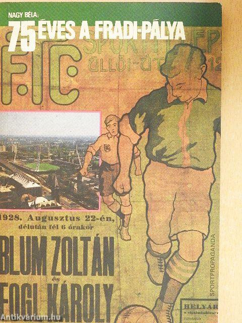 75 éves a Fradi-pálya 1911-1986