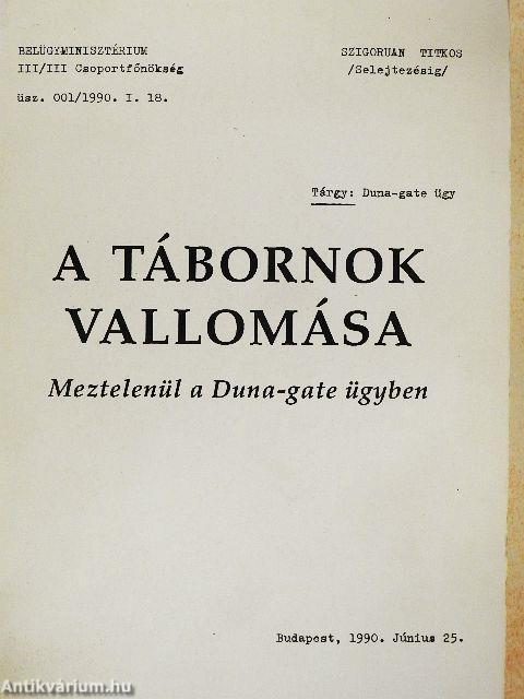A tábornok vallomása