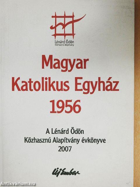 Magyar Katolikus Egyház, 1956