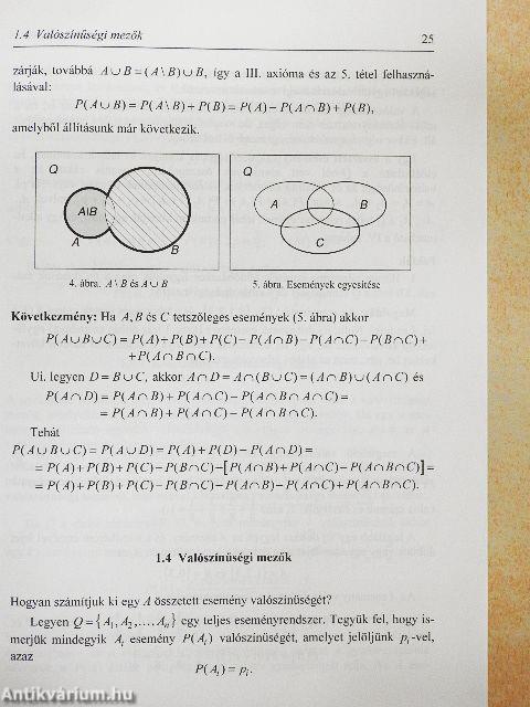 Valószínűségszámítás és matematikai statisztika
